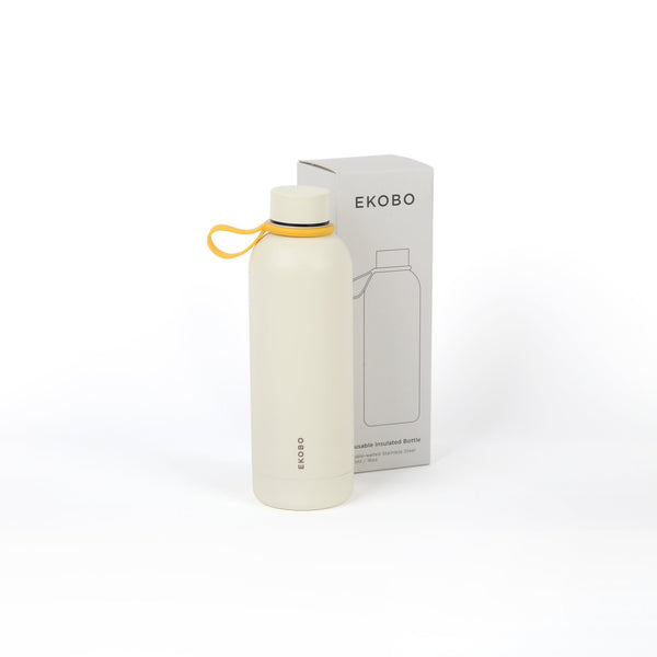 Insulated Reusable Bottle 50cl - Ivory EKOBO 