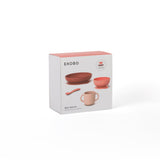 Silicone Baby Meal Set - Coral EKOBO USA 