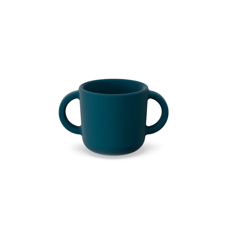 Bambino Silicone Cup with handles - Blue Abyss kids EKOBO USA 