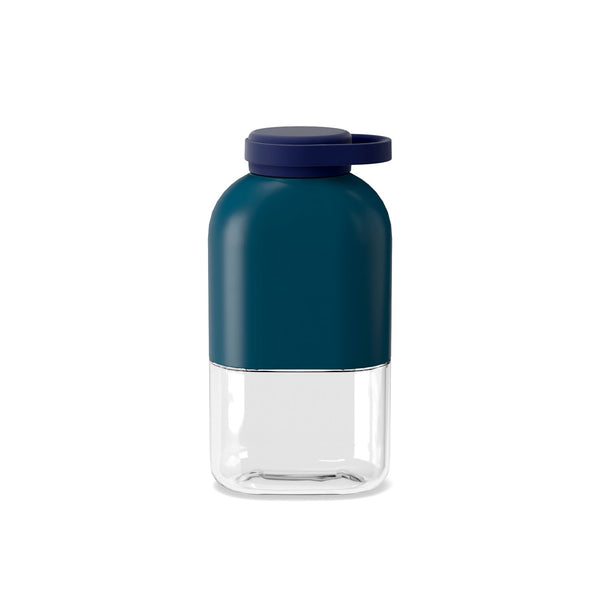 Slim Water Bottle 35 cl Blue Abyss / Midnight Blue EKOBO 