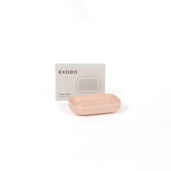 Self-Draining Soap Dish - Blush EKOBO 