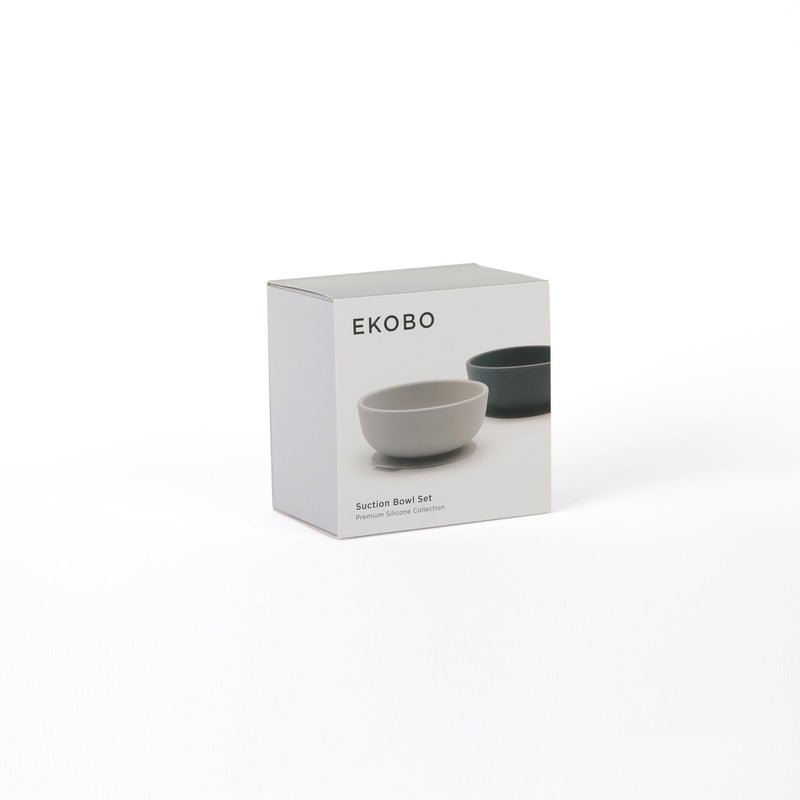 Suction Bowl Set - Cloud / Storm EKOBO USA 