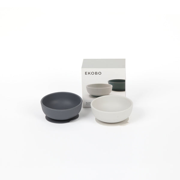 Suction Bowl Set - Cloud / Storm EKOBO USA 