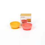 Suction Bowl Set - Coral / Mimosa EKOBO USA 