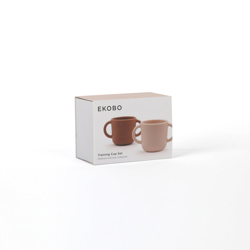 Training Cup Set - Blush / Terracotta kids EKOBO USA 