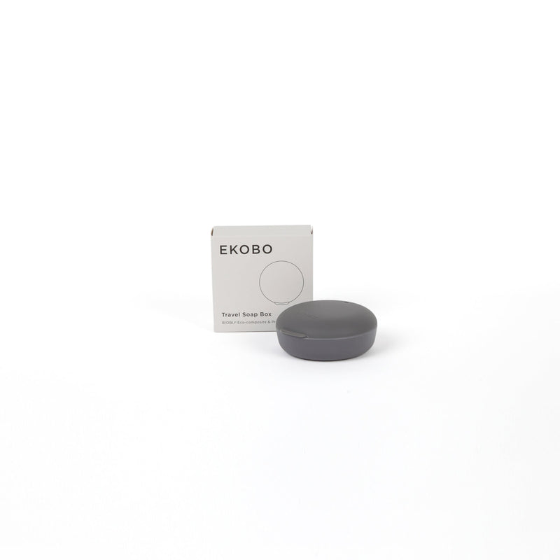 Round Travel Soap Box - Smoke EKOBO USA 