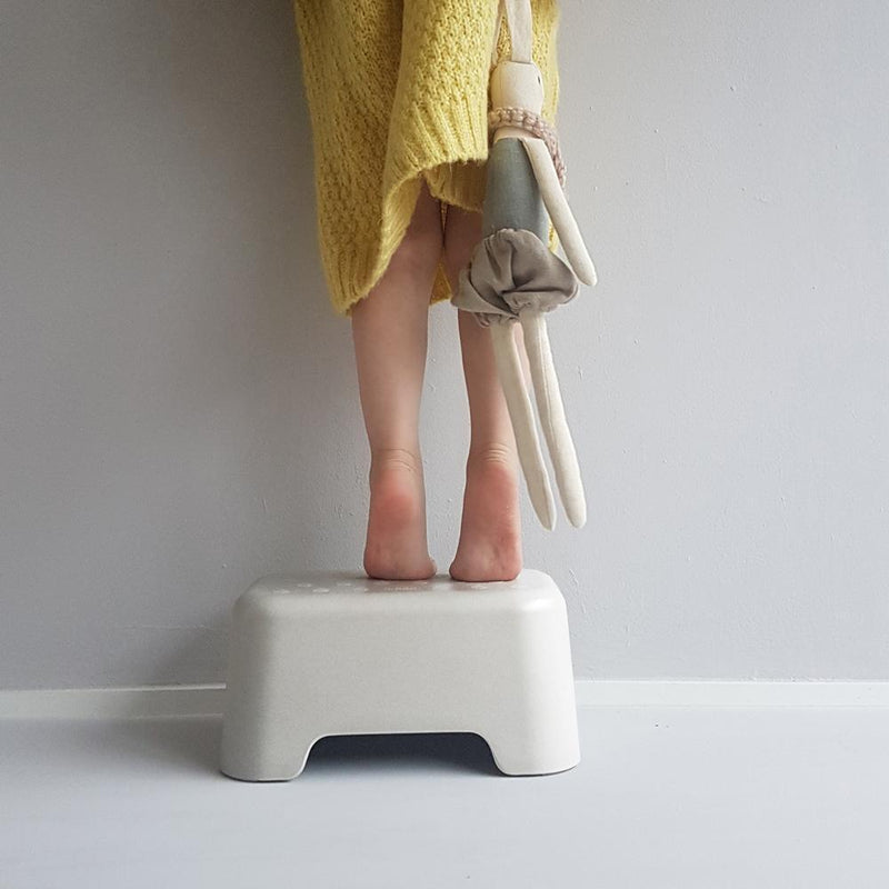 Kids Step Stool - Off White EKOBO 